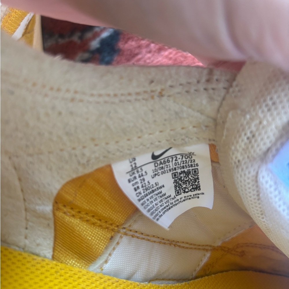 Nike Men Craft General Purpose ShoexTom Sachs Size 10.5 Dark Sulfur |DA6672700|